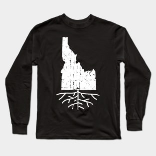 Idaho Roots | Boise | Born and Raised | Local | Gift idea Long Sleeve T-Shirt